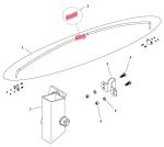 1100685 Shur-Co (OEM) X-Wide Bow Connector Tube